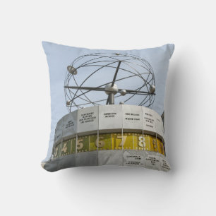 Coussin Horloge mondiale à Berlin