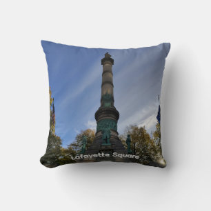 Coussin Horloge murale de Lafayette Square