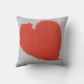 Coussin Horloge murale en forme de cœur (Verso)