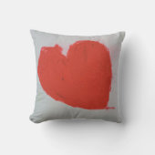 Coussin Horloge murale en forme de cœur (Recto)