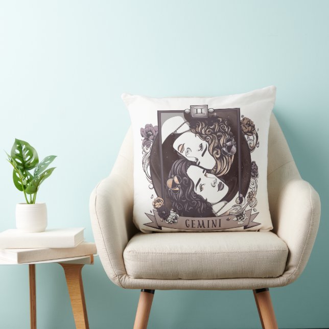 Coussin Horoscope - GÉMEAUX (Chaise)