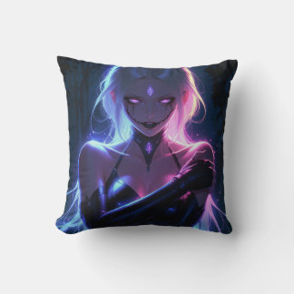 Coussin Horreur Smile Anime Girl