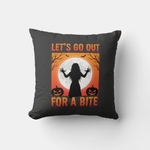 Coussin Horror Halloween Sortons Pour Une Morsure