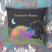 Coussin Hors de ce Chameleon Mondial dans le Cosmos
