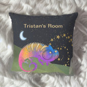 Coussin Hors de ce Chameleon Mondial dans le Cosmos