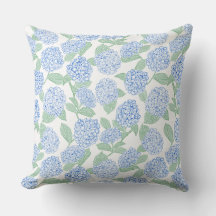 Hortensias bleus et verts prépa