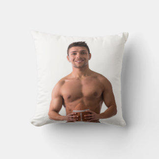 Coussin Hot Guy Sexy Shirless Muscle Football Stud Hunk