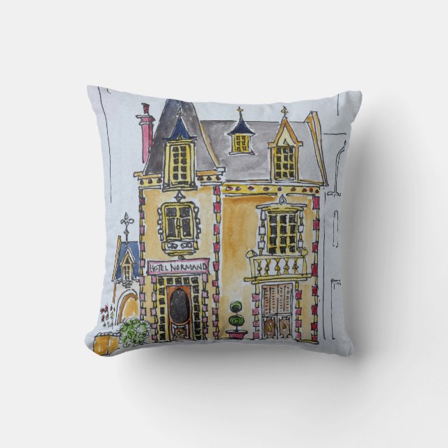 Coussin Hôtel Normandy| Cobourg, France (Recto)