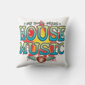 Coussin House Music Soul Cushion (Verso)