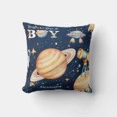 Coussin Houston We Have A Boy Outer Space (Recto)
