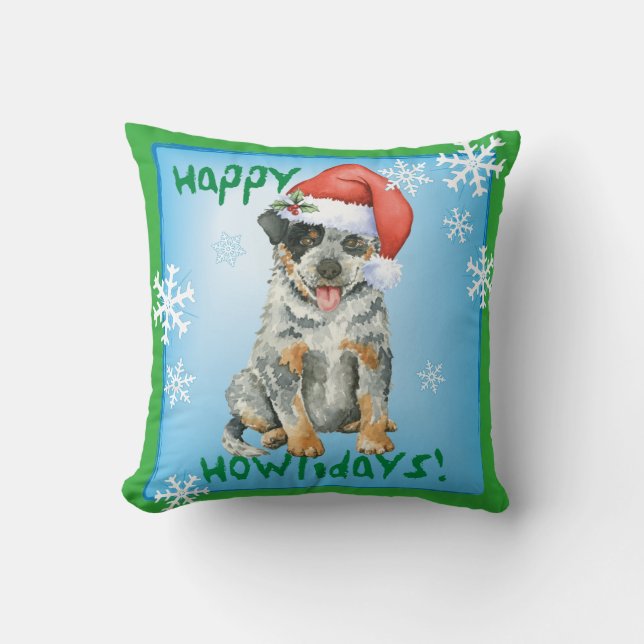 Coussin Howliday heureux ACD (Recto)