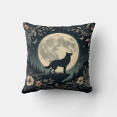 Coussin Howling Wolf Foliage (Verso)