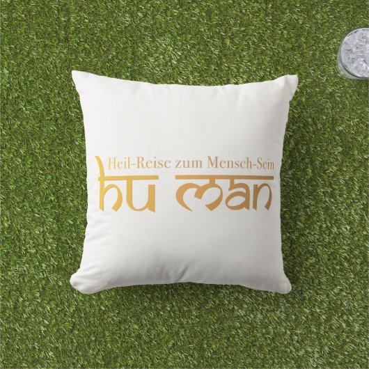 Coussin HU Man (Herbe)