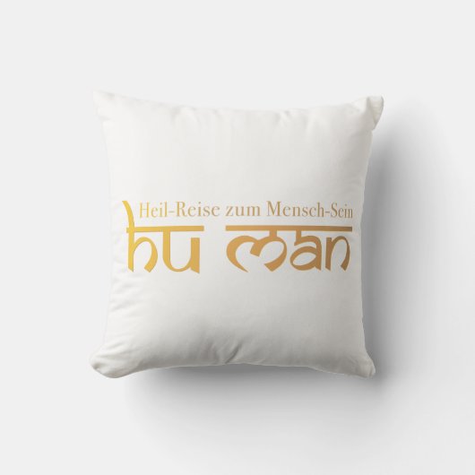 Coussin HU Man (Recto)