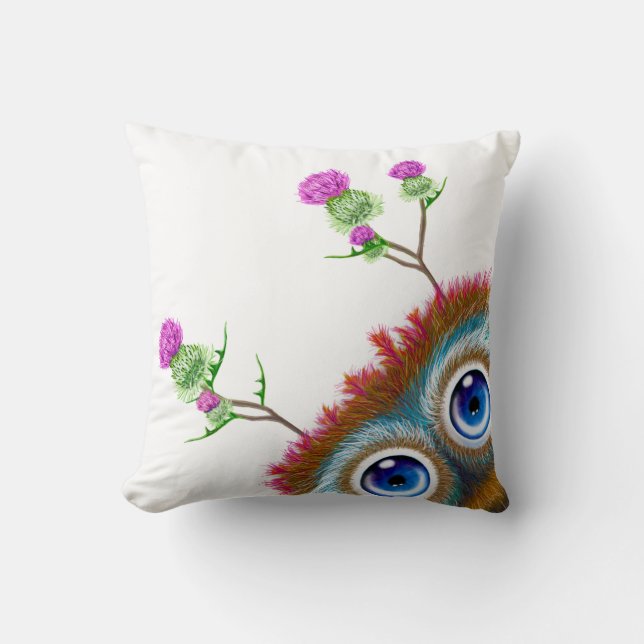 Coussin Huées Toots Haggis. Latin (Recto)