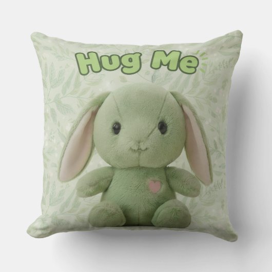 Coussin « Hug Me Bunny » (Recto)