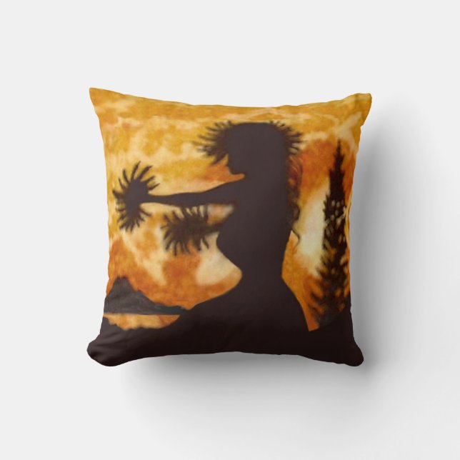 Coussin Hula Dancer (Recto)