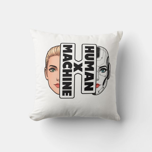 Coussin HUMAN x MACHINE (Recto)