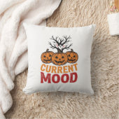 Coussin Humeur actuelle Halloween Citrouille Conception de (Couverture)