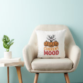 Coussin Humeur actuelle Halloween Citrouille Conception de (Chaise)