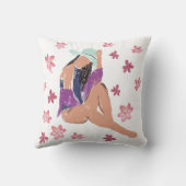 Coussin Humeur d'été de la dame (Verso)