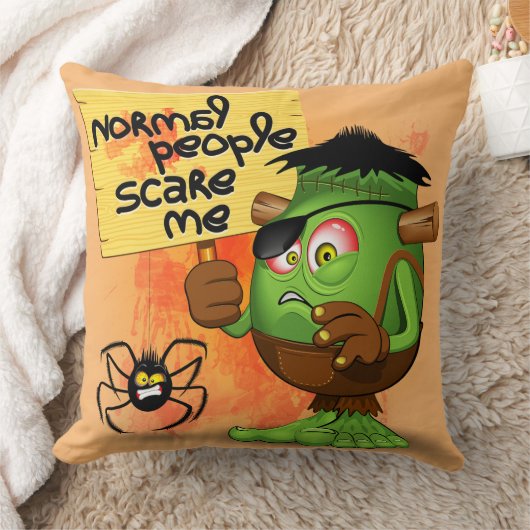 Coussin Humorous Frankenstein (Couverture)
