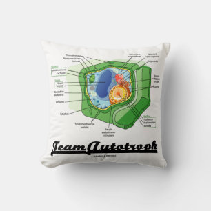 Coussin Humour de biologie cellulaire Plante de l'équipe A
