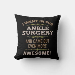 Coussin Humour de récupération après une chirurgie de la c