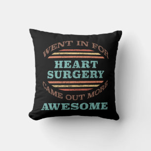 Coussin Humour de récupération de chirurgie cardiaque