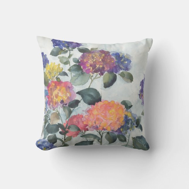Coussin Hydrangée (Recto)
