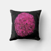 Coussin Hydrangée rose (Verso)