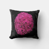 Coussin Hydrangée rose (Recto)