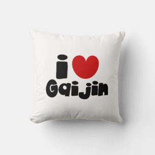 Coussin i heart Gaijin