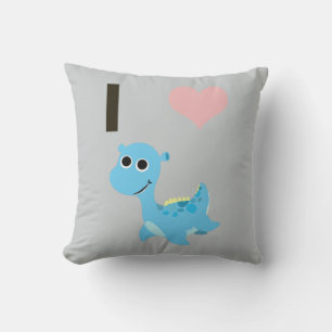 Coussin I Heart Nessie