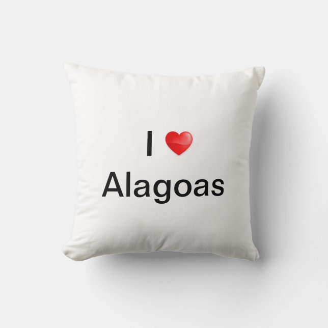 Coussin I love Alagoas (Recto)