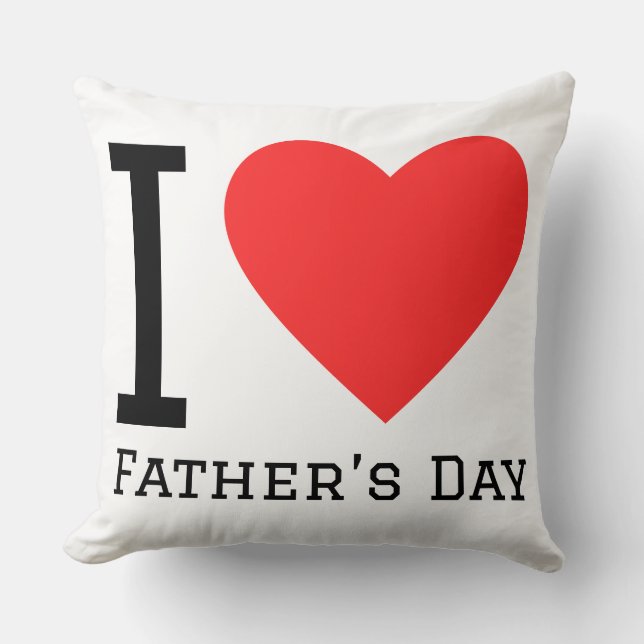 Coussin I love father’s day (Recto)