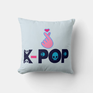Coussin I Love KPop Fabulous Soft et Wrinkle free