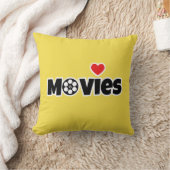 Coussin I love movies (Couverture)