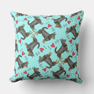 Coussin I Love my Lancashire Heeler