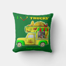 I Love Trucks (Taco Trucks) Reversible