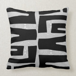 Coussin i Luv U sur la copie tribale
