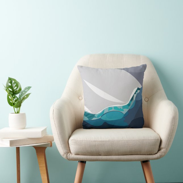 Coussin Iceberg Océan  (Chaise)