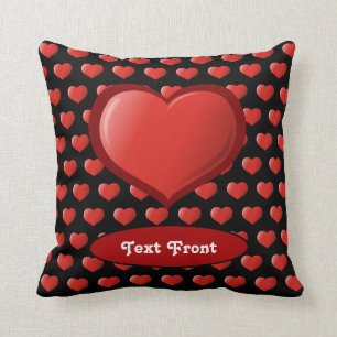 Coussin Icône Coeur 3D