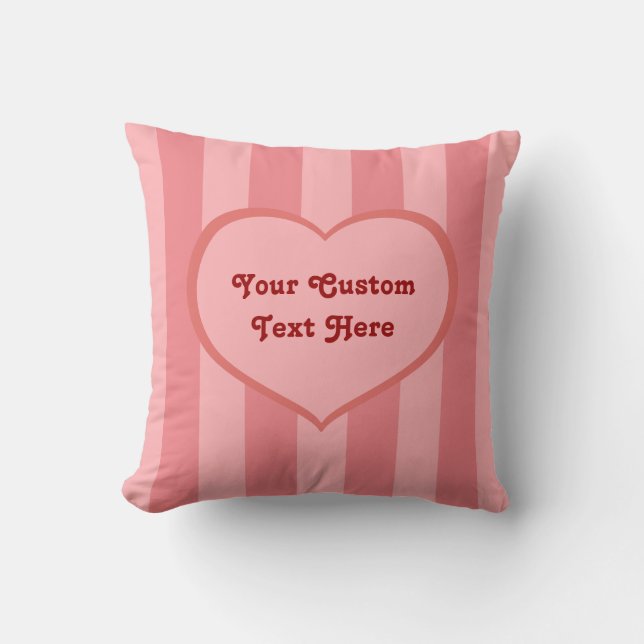 Coussin Icône Coeur plat (Recto)