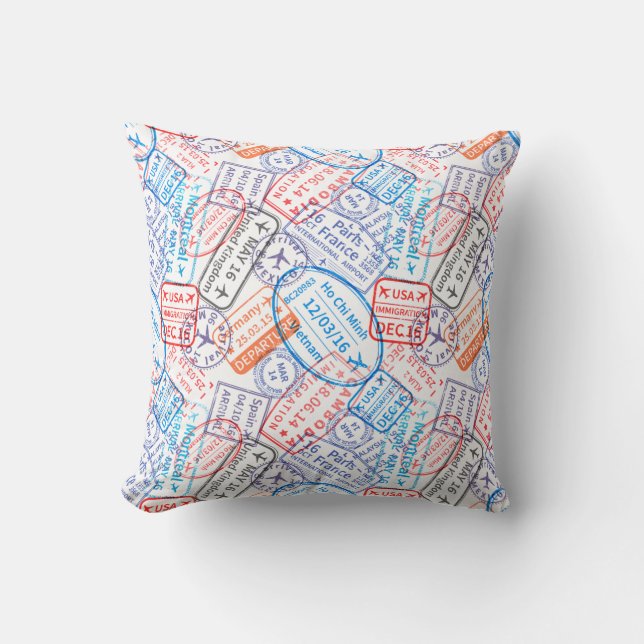 Coussin Icône de voyage (Recto)