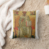Coussin Icône orthodoxe byzantine de saint Nicolas de Myre (Couverture)