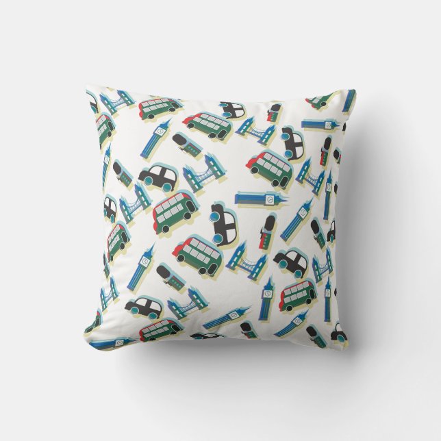 Coussin icônes de londres (Recto)