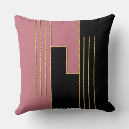 Coussin Iconic Art Deco Design (Verso)