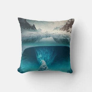 Coussin Icy Mountain View