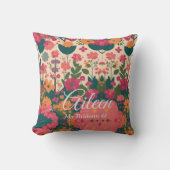 Coussin Idée cadeau de la servante customisée (Recto)